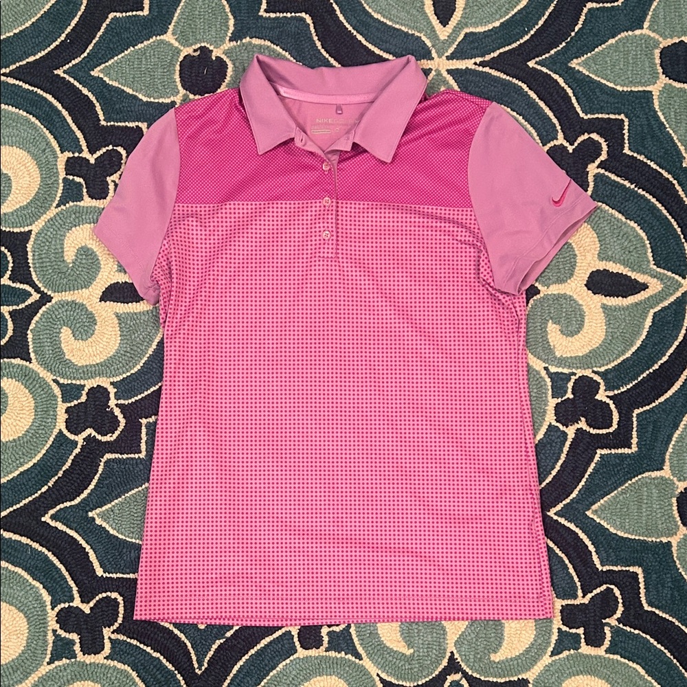Nike Kids Pink Polo Shirt